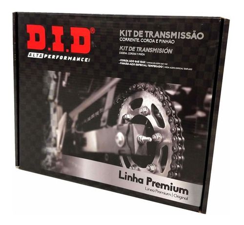 Kit Transmissão Relação Did Premium Fazer Ys 250 18-20