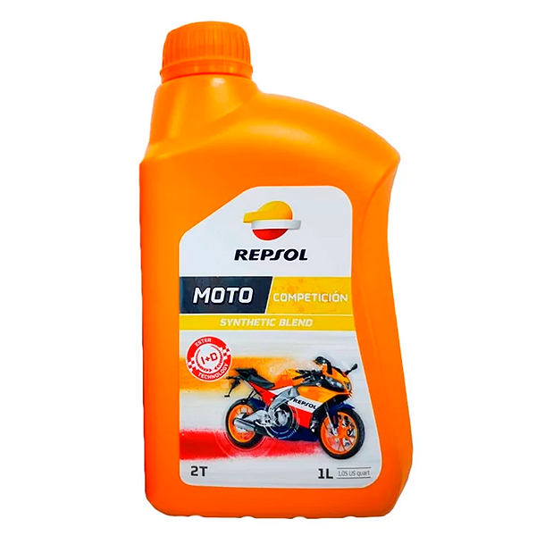 Óleo Repsol 2T Sintético Ester 1L