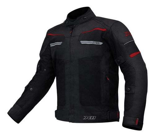 Jaqueta X11 Breeze Masculina Preto/Vermelho