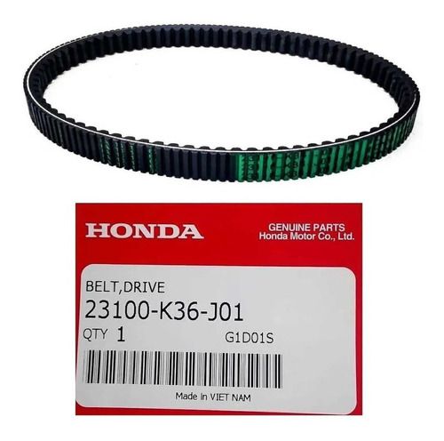 Correia Transmissão Pcx 150 16-18 Original ( 23100-k36-j01 )