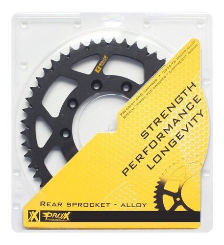 Coroa De Alumínio Prox Kx 65 00-18 Rm 65 03-06 Preta