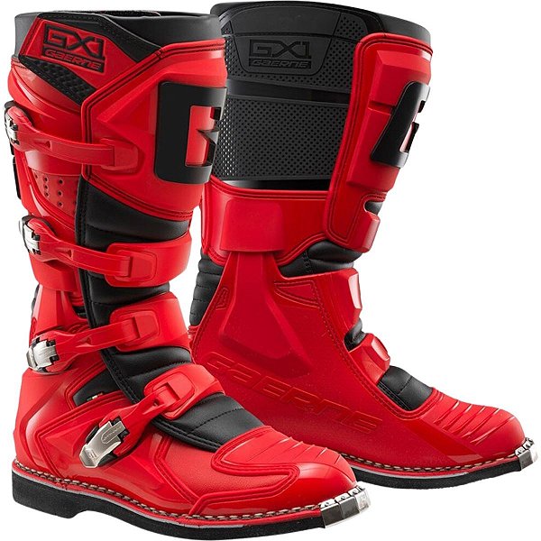 Bota Gaerne GX1 Goodyear - Vermelho/Preto