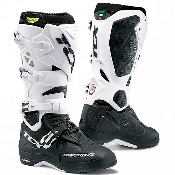 Bota TCX Comp Evo 2 Michelin - Preto/Branco