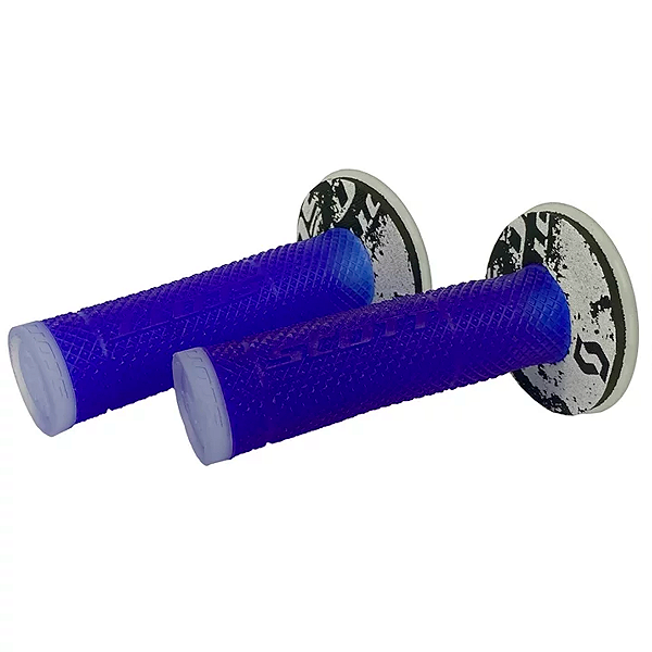 Manopla Scott SX II + Donuts Azul/Transparente