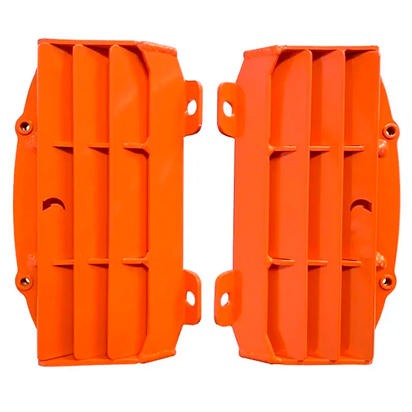 Protetor de Radiador KTM 250/350/450 EXCF 17-23 Start Racing Laranja