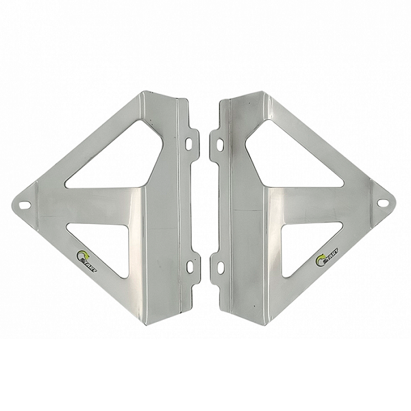 Protetor de Radiador HONDA CRF 250R 04-09 CRF 250X 04-18 Start Racing Polido