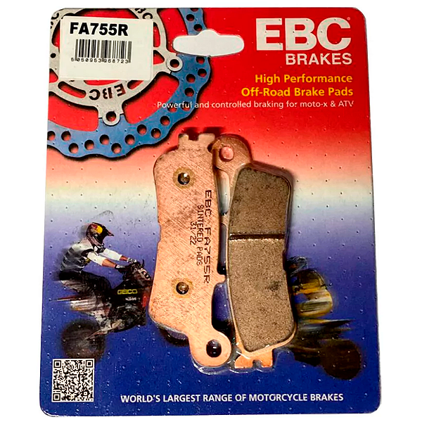 Pastilha de Freio YAMAHA YZF 250 21-23 YZF 450 20-23 Dianteira EBC