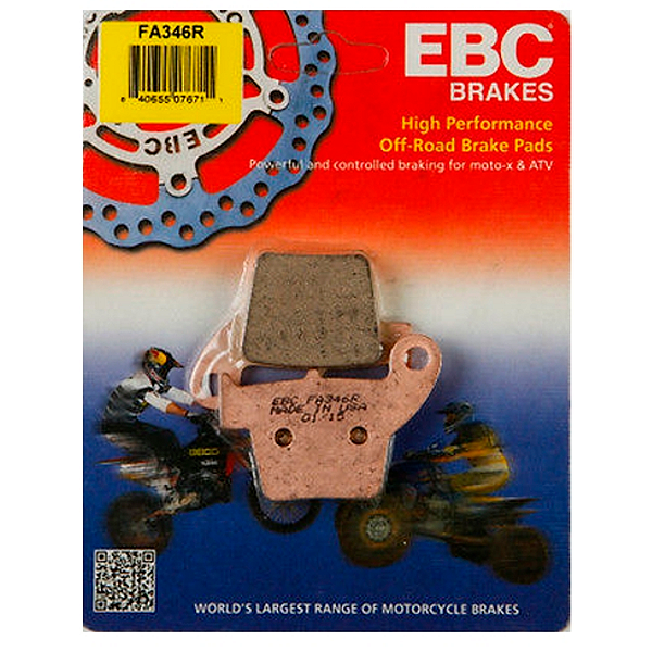 Pastilha de Freio HONDA CRF 150R/250/450 02-24 CR 125/250 02-24 CRF 250F 19-24 Traseira  EBC SINTERIZADA