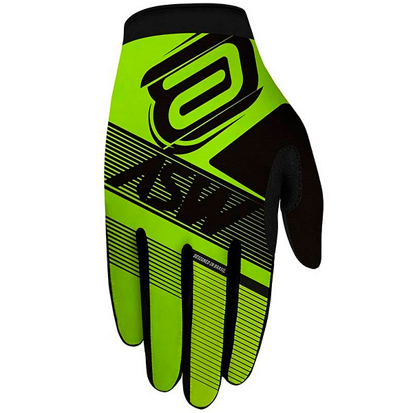 Luva ASW Race Edge Amarelo Fluor/Preto