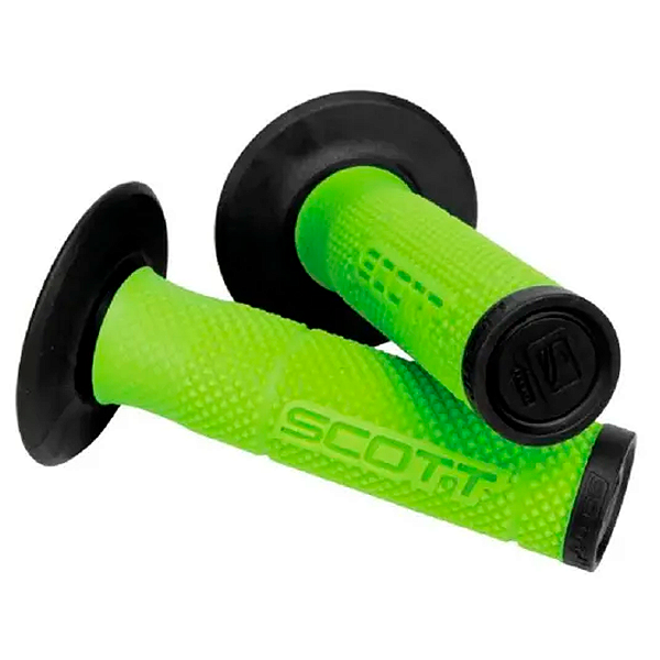 Manopla Scott SX II + Donuts Preto/Verde