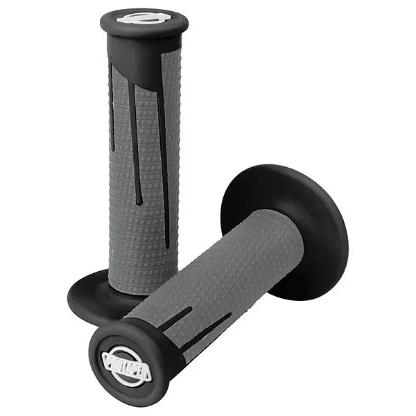 Manopla ProTaper Clamp-On Grip System Full Diamond Preto/Cinza Escuro