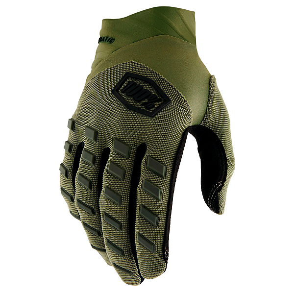 Luva 100% Airmatic Army Verde