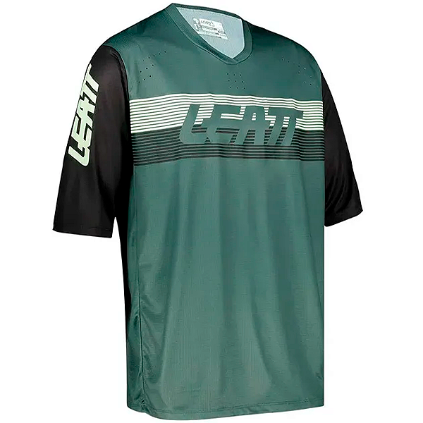 Camisa Leatt MTB Enduro 3.0 Cinza/Preto