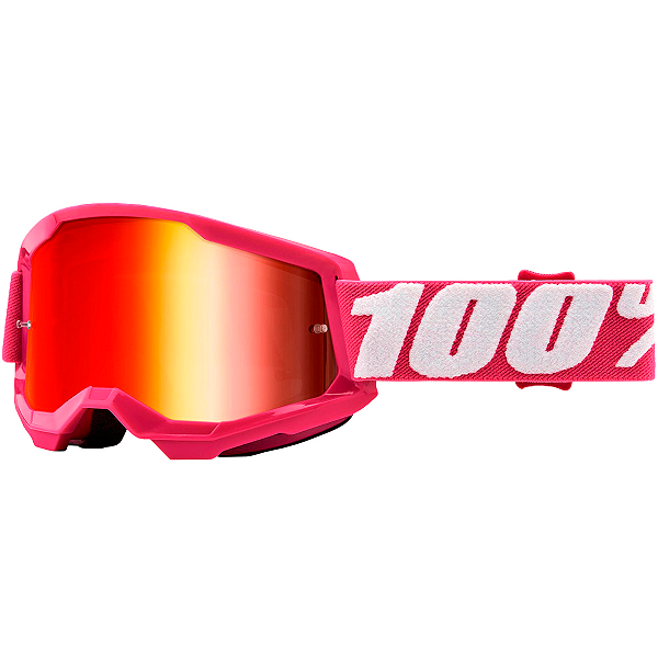 Óculos 100% Strata 2 Fletcher Rosa Espelhado