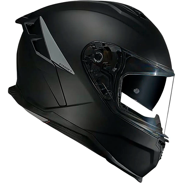 Capacete Norisk Strada 2 Monocolor Preto Fosco