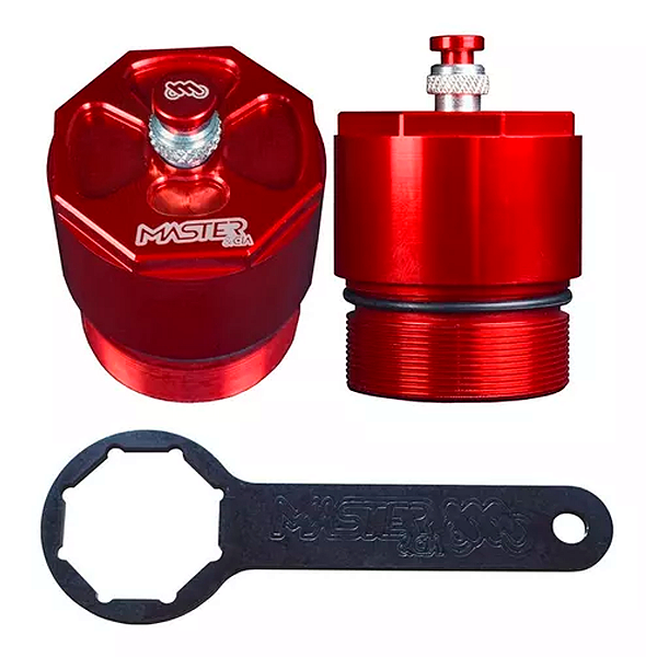 Alongador de Suspensão Dianteira HONDA CRF 250F com Alívio 20mm Master e Cia