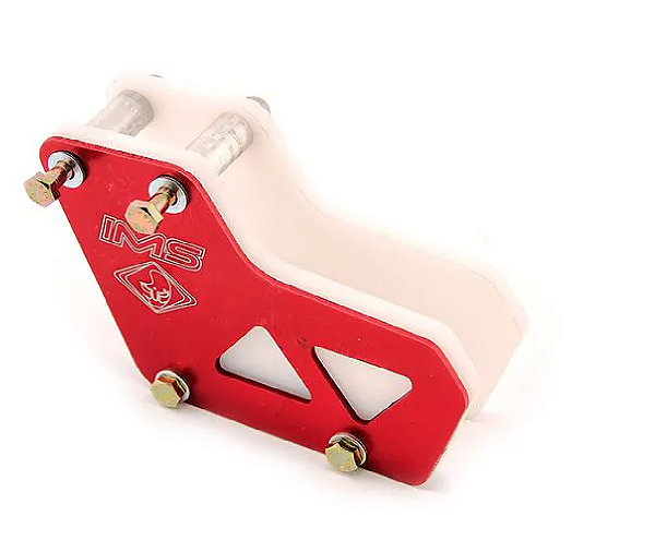 GUIA DE CORRENTE IMS CRF250 F/ CRF230 ALUMINIO VERMELHO