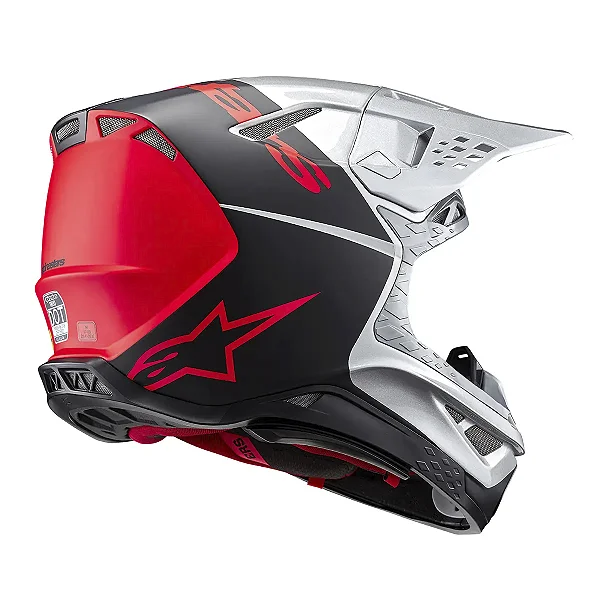 Capacete Alpinestars Carbono SM10 Flood