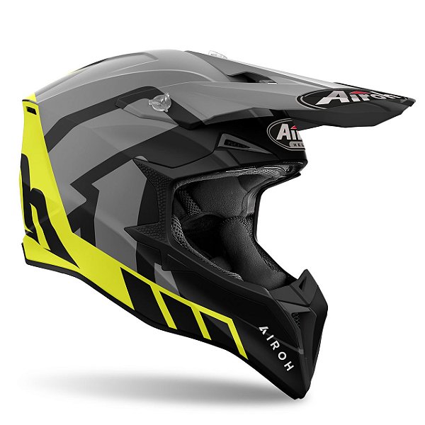 Capacete Airoh Wraap Reloaded Amarelo fosco 2025