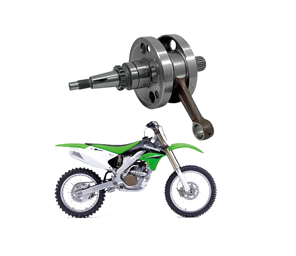 Virabrequim KAWASAKI KXF 250 04/08 COMPLETO + BIELA PowerMX