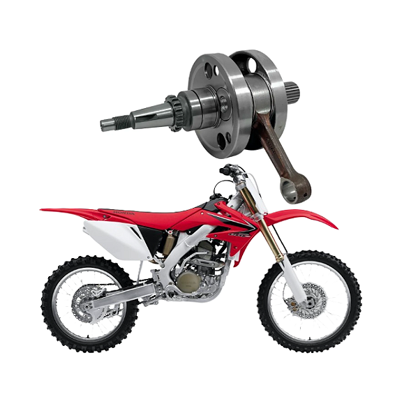 Virabrequim HONDA CRF 250 R 04/09 COMPLETO + BIELA PowerMX
