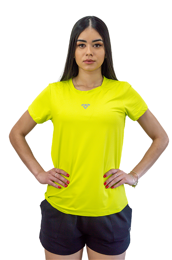 Camiseta Feminina Npnd Elastic Yellow