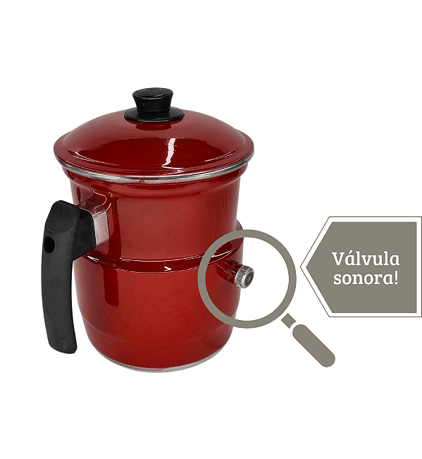 Leiteira 1,5 L com Apito
