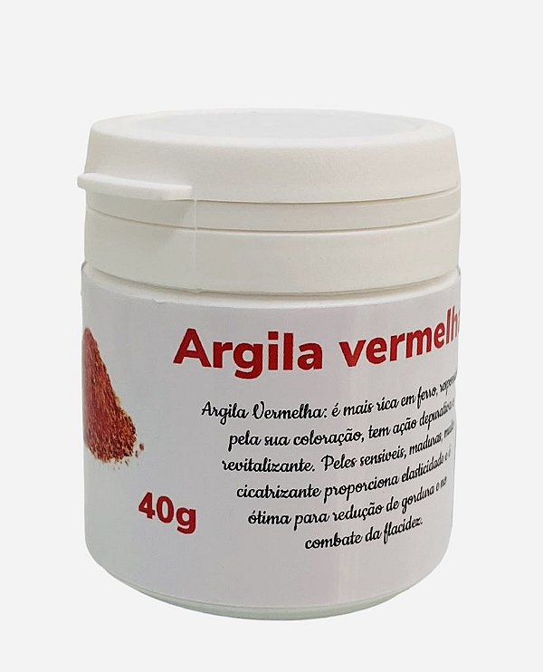 Argila Vermelha para Sobrancelhas 40g
