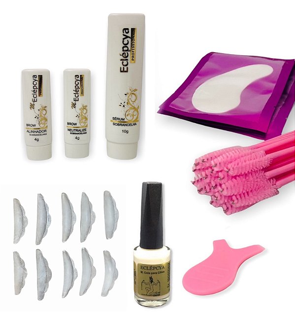Kit Lash Lifting - completo com bob de silicone