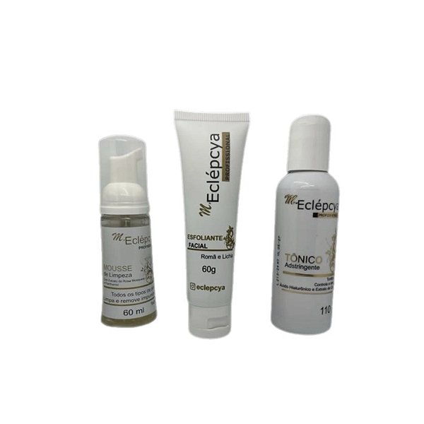 Trio Perfect limpeza das sobrancelhas e pele