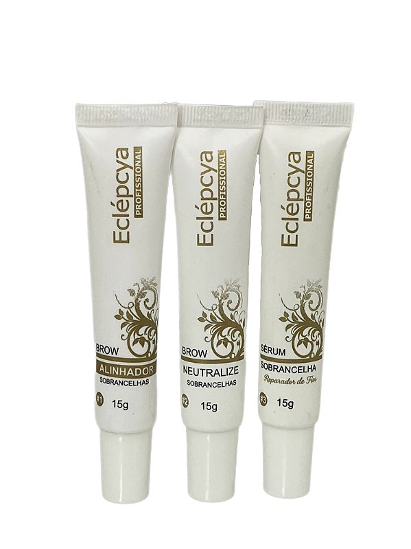 Kit Brow Lamination Soft (suave) 15g - Eclepcya