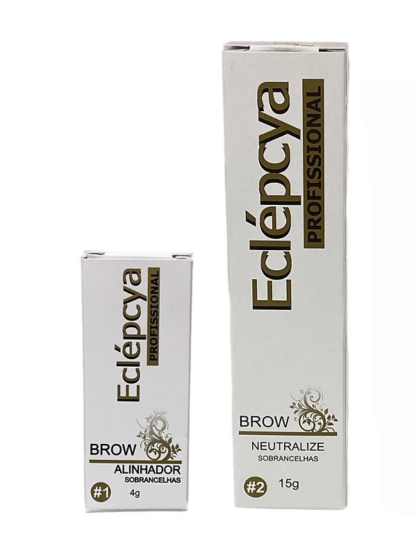 Alinhador 4g e Neutralize 15g Brow Lamination