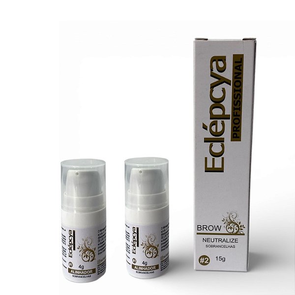 2 Alinhador 4g e Neutralize 15g Brow Lamination