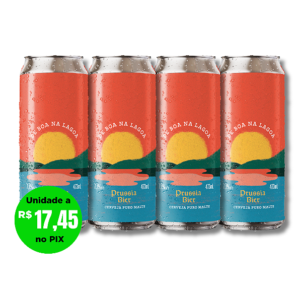 De Boa na Lagoa - Brut IPA - 4 Latas - 473ml