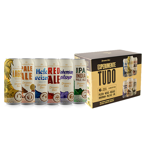 Pack Experimente tudo: 6 Latas 473ml