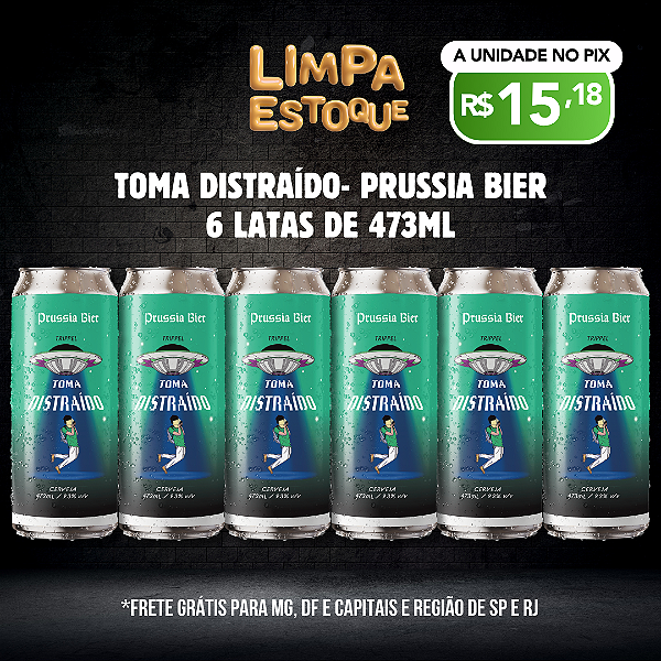 Toma Distraído - Tripel (6 latas 473ml)