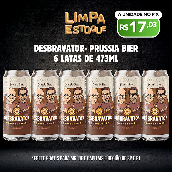 Desbravator Doppelbock - 6 latas 473ml