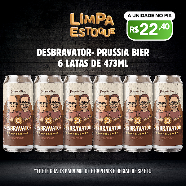 Desbravator Doppelbock - 6 latas 473ml