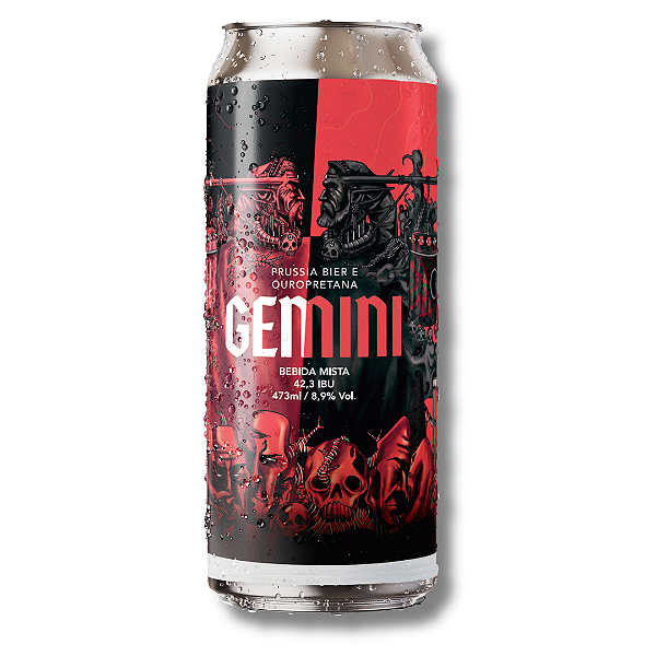 Gemini Ris com Whiskey (Imperial Sout) unidade - Lata 473ml