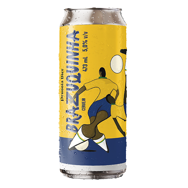 Brazuquinha (BR Ale) Prussia Bier unidade - Lata 473ml