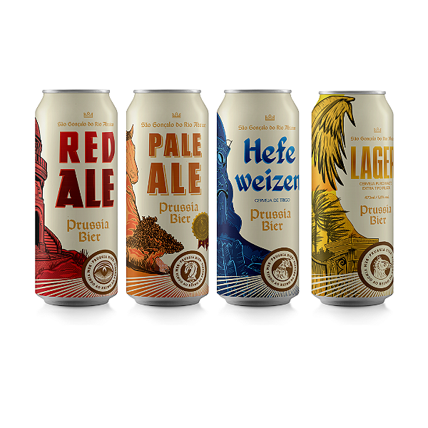 4 Cervejas - ATENÇÃO BRINDE ENVIADO APENAS PARA PRIMEIRA COMPRA NO SITE - *O desconto no valor integral é aplicado abaixo