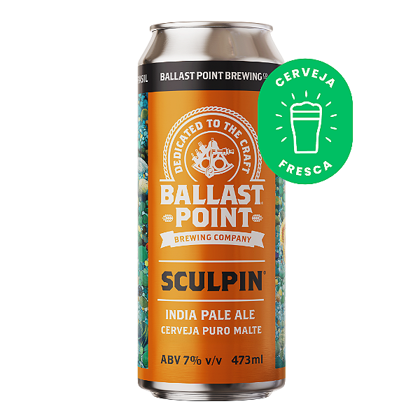 Ballast Point Sculpin IPA unidade - Lata 473ml