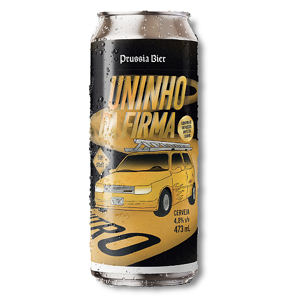 Uninho da Firma (Stout com Nitrogênio) Prussia Bier unidade - Lata 473ml