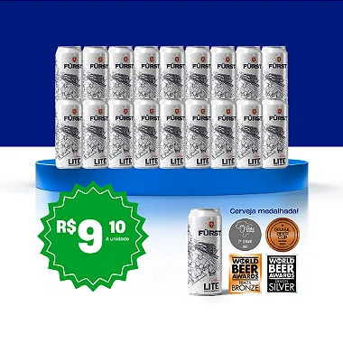 Pilsen Lite Furst - 18 Latas 473ml