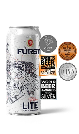 CERVEJA PILSEN LITE FURST LATA 473ML UNIDADE
