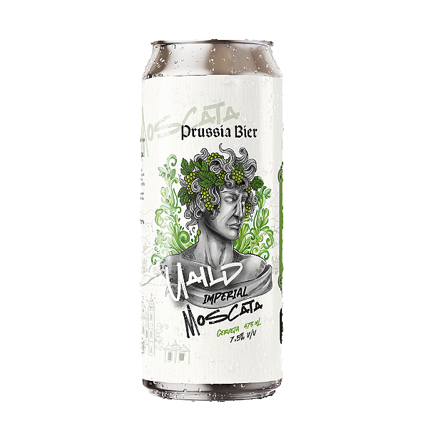 CERVEJA UAILD IMPERIAL MOSCATA LATA 473ML UNIDADE
