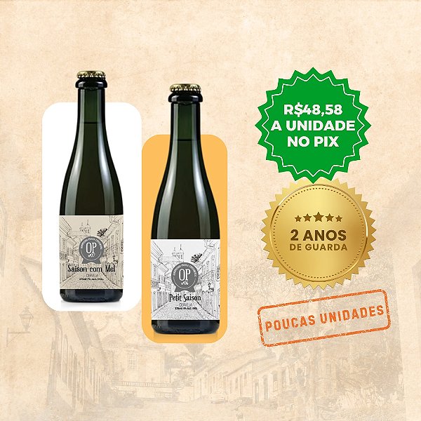 Kit OPP - Uma de cada - 2 garrafas 375ml