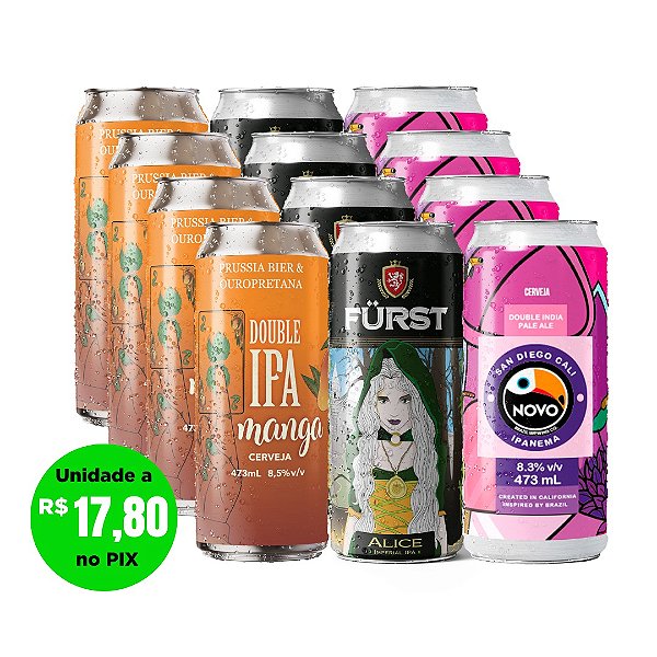 Duelo de Double IPA  – 12 Latas