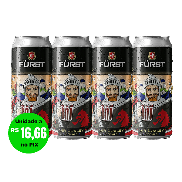 RED ALE FURST - COMPRE 3, LEVE 4 LATAS  473ml