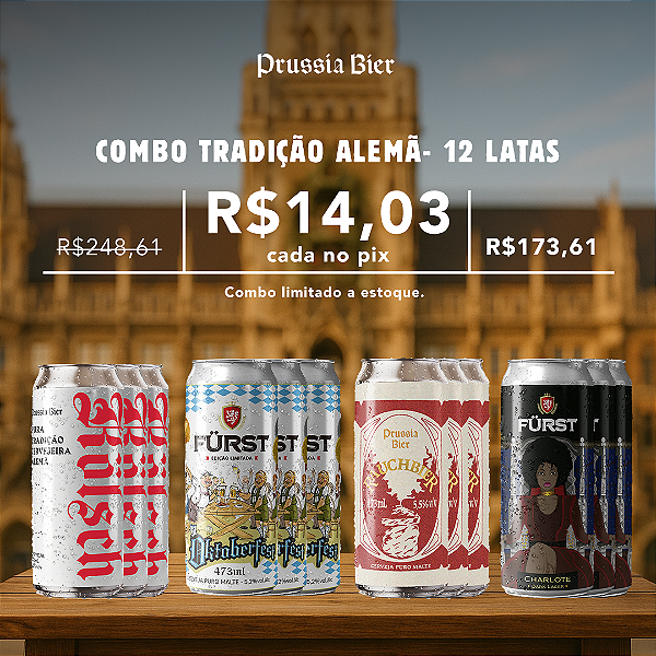 COMBO TRADIÇÃO ALEMÃ